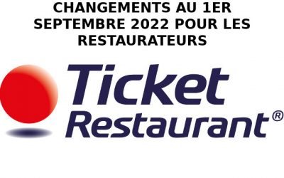 Tickets-restaurant les changements pour les restaurateurs au 1er septembre 2022